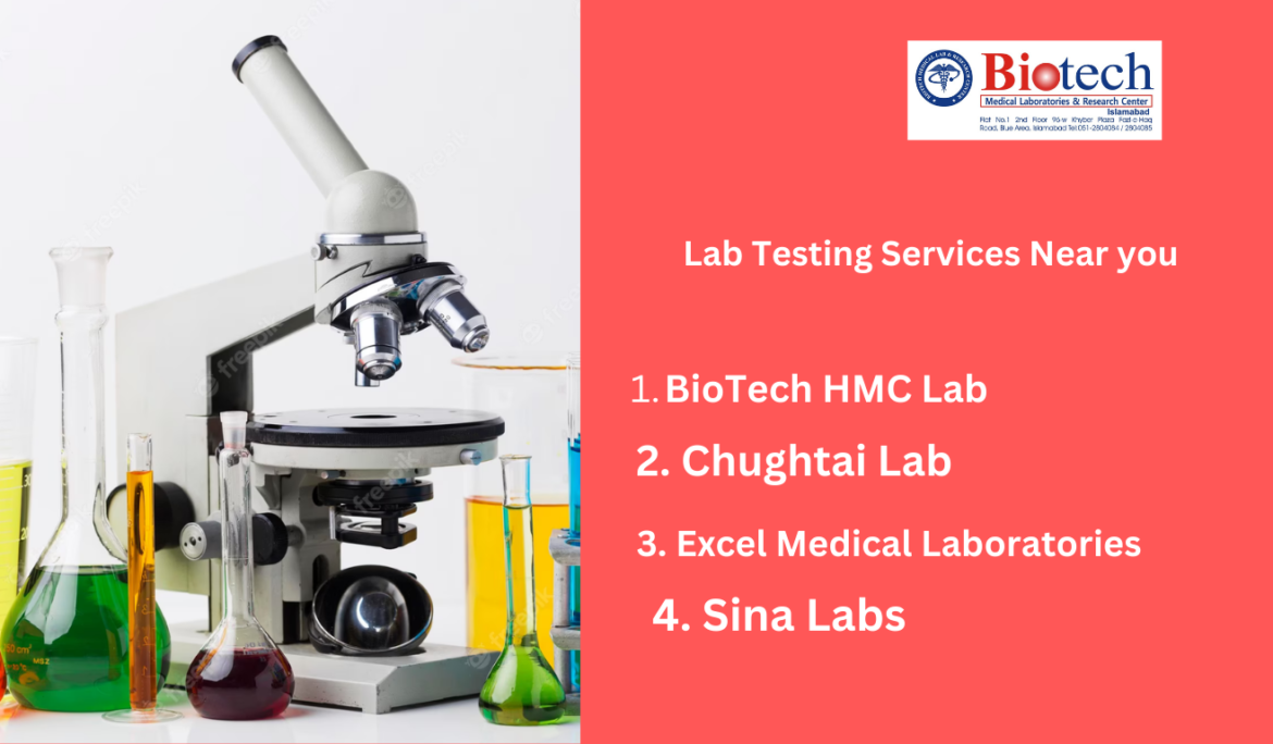 lab testing services